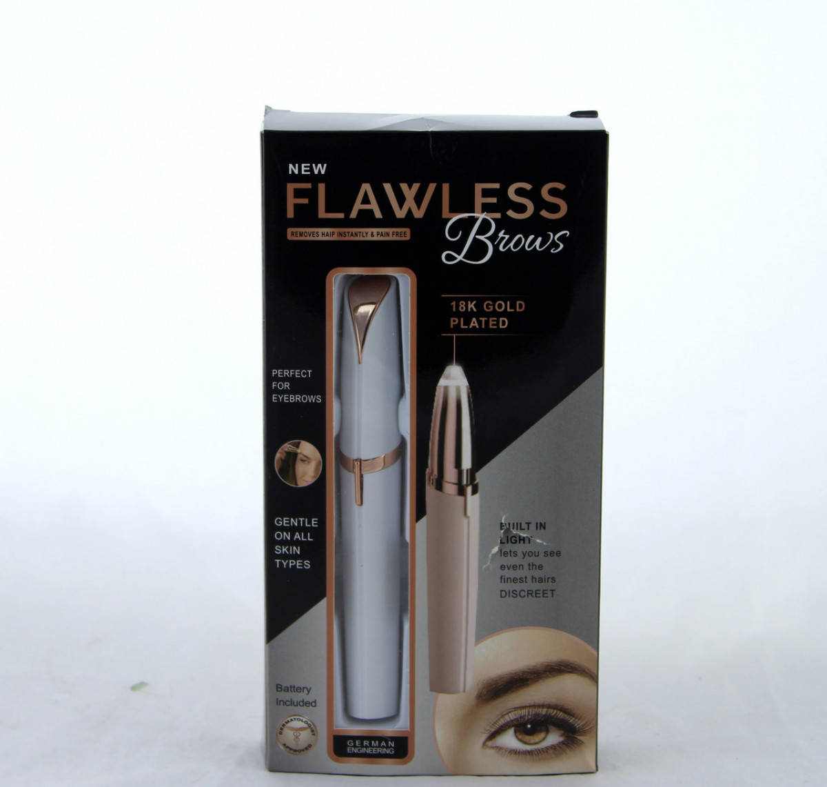 Триммер для бровей eye brow epilater flawless brows
