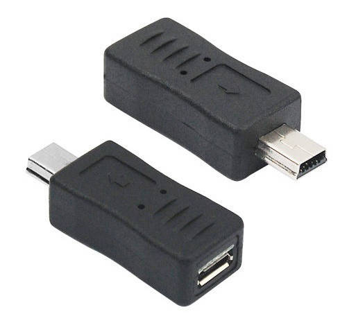 

Адаптер Переходник MicroUSB (мама) на Mini USB (папа)
