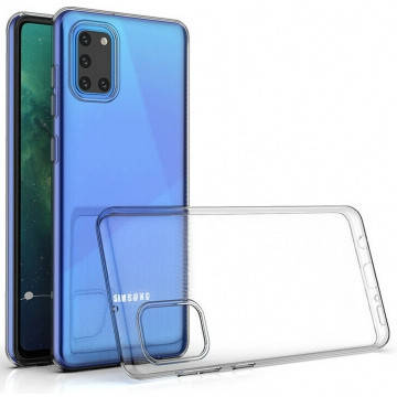 

Чехол для Samsung Galaxy A31 (A315) силиконовый бампер прозрачный