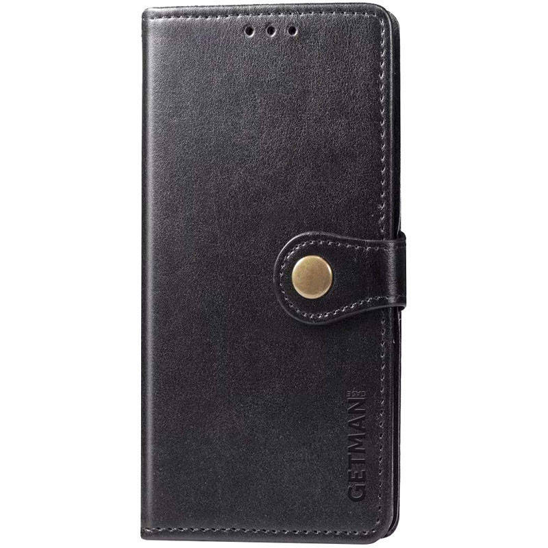 

Кожаный чехол книжка GETMAN Gallant (PU) для Xiaomi Redmi 10 / Note 11 4G, Черный