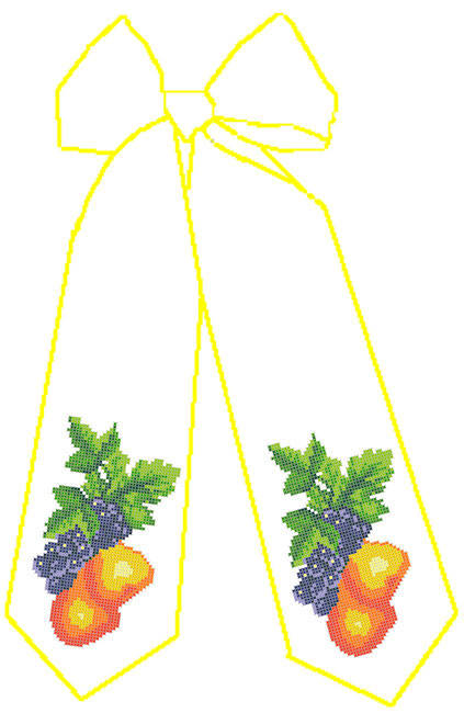 

БС-002. Схема Бант на кошик до Спаса.