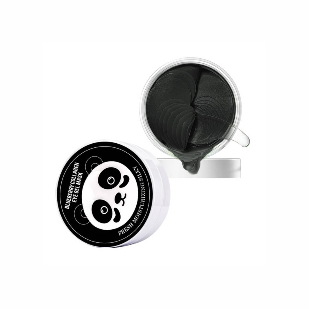 

Гидрогелевые патчи для глаз Sersanlove Bluebarry Collagen Eye Gel Mask (Black)