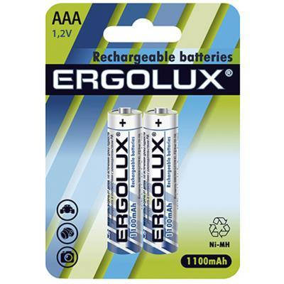 

Аккумулятор Ergolux AAA 1100 mAh Ni-MH * 2 R03/2bl (NHAАA1100BL2)