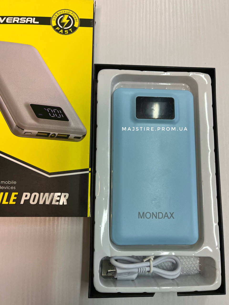 

Павербанк Smart Tech - 40000 mAh (фактическая 10000 mAh) голубой
