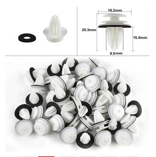 

Набор клипс автомобильных , 20 штук автокрепеж , заклепки для кузова авто и бамперов