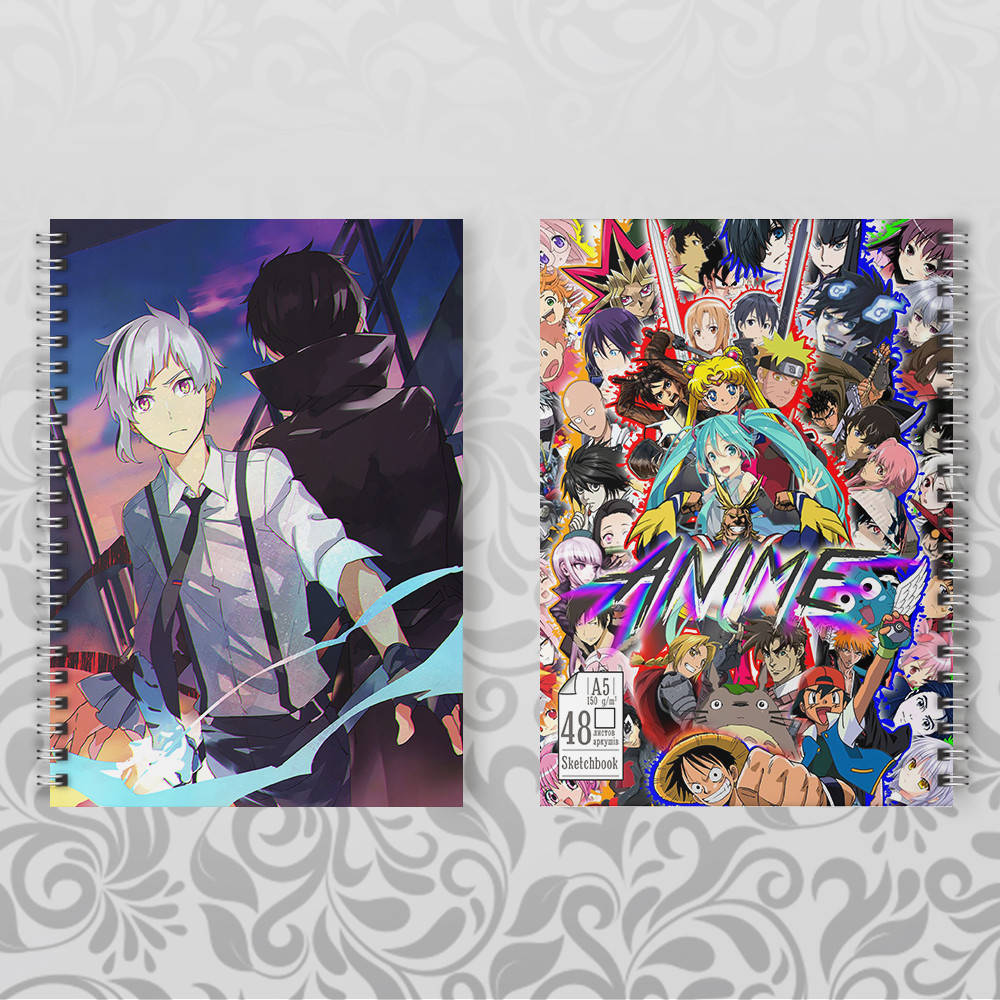 

Скетчбук Аниме Bungou stray dogs