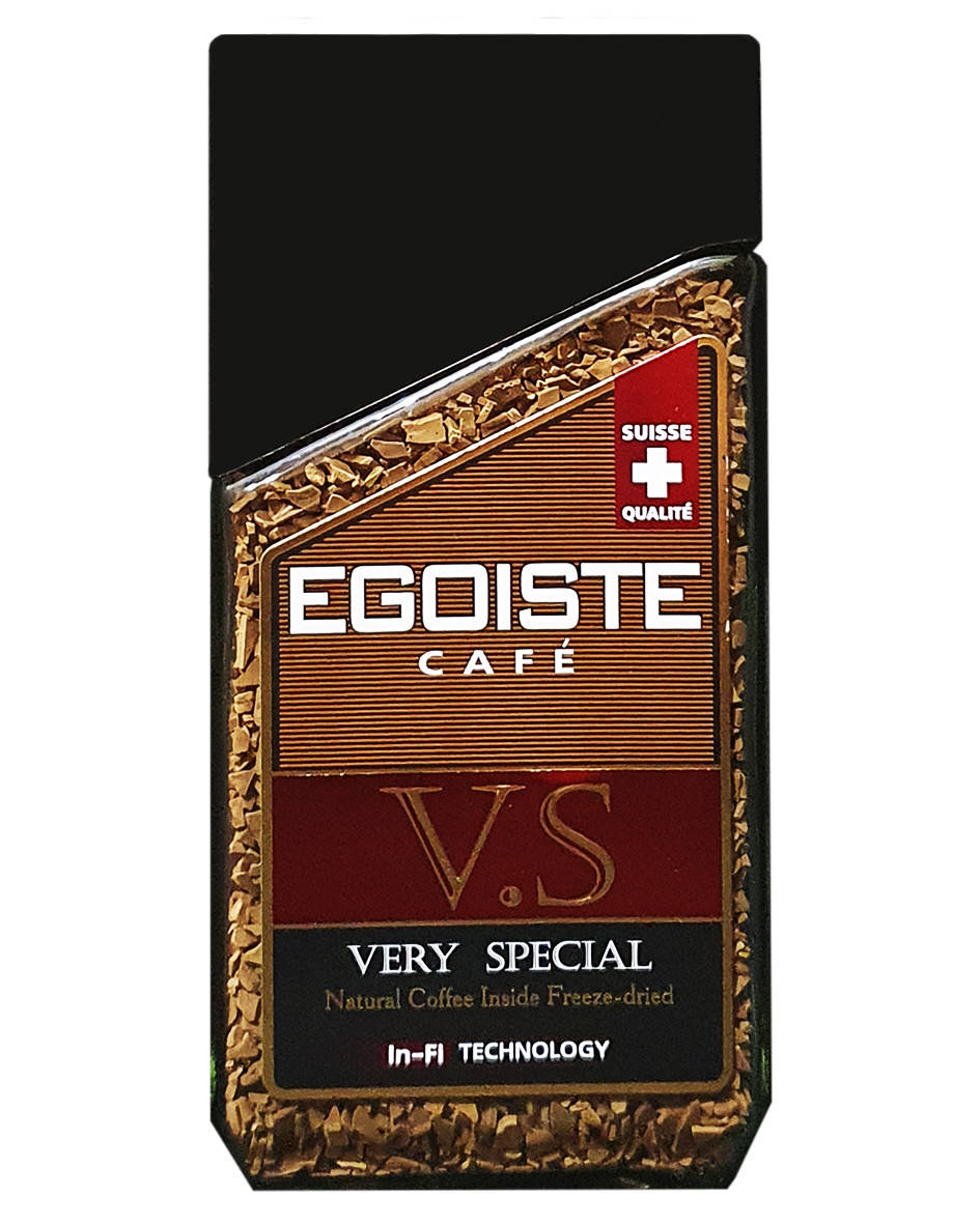 

Кава розчинна з додаванням меленої Egoiste VS Very Special 100 г в скляній банці (416)