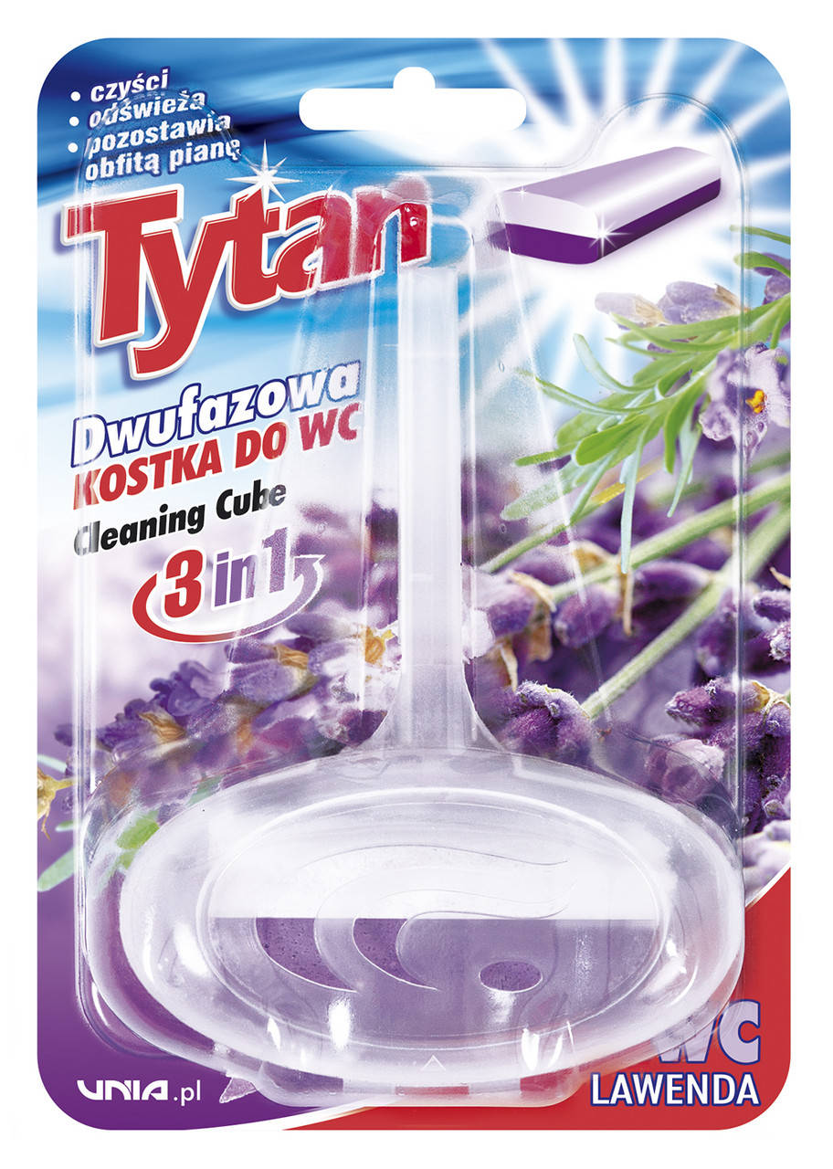 

Туалетный ароматизатор двухфазный Тytan Лаванда 40 гр корзинка