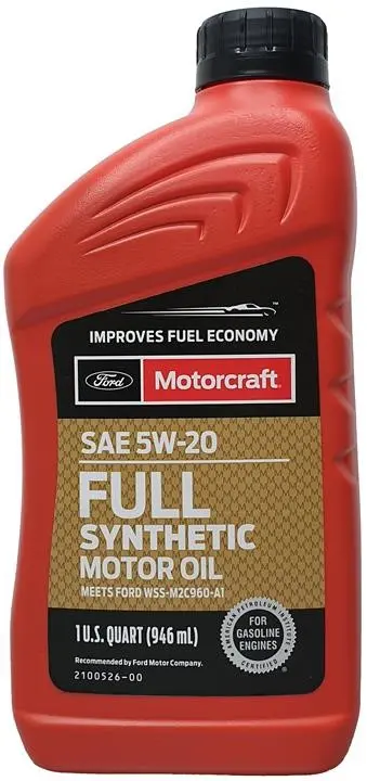 

Моторное масло Ford Motorcraft Full Synthetic 5W-20 0.946л