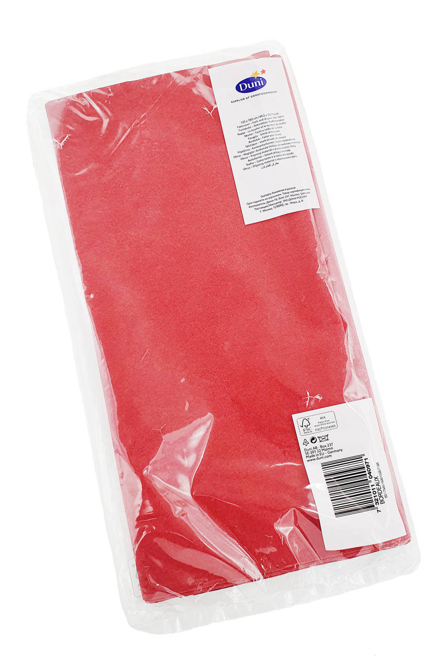 

F1-01061, Скатерть для стола плотная Duni 125 х 180 см