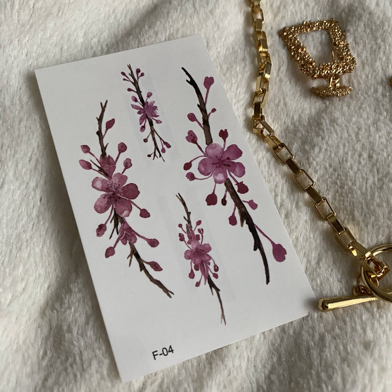 

Временная татуировка Сакура №1