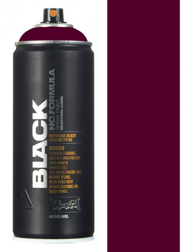 

Аэрозольная краска Montana Black 3080 Бордовый (Winegum) 400мл, Сливовый