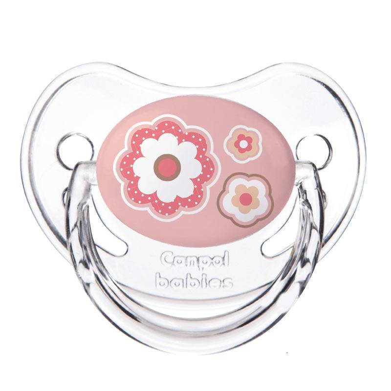 

Пустышка силиконовая анатомическая Canpol Babies 0-6 месяцев, 22/565_pin Розовая, Розовый