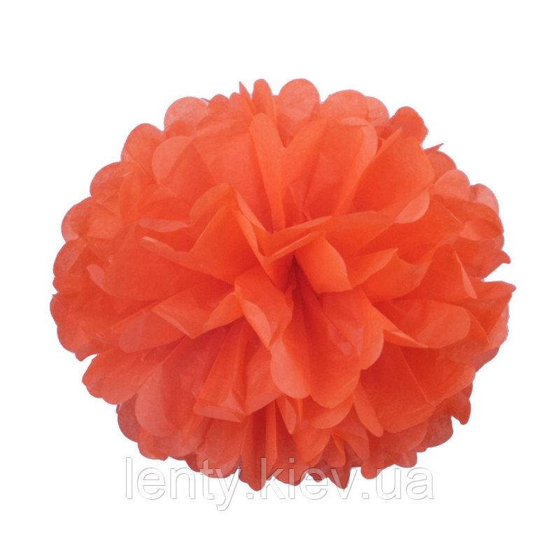 

Помпоны Бумажные 30см-оранжевый
