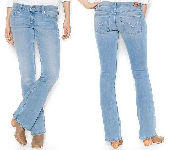 

Levis 524 bootcut синие голубые W30 L32 классика