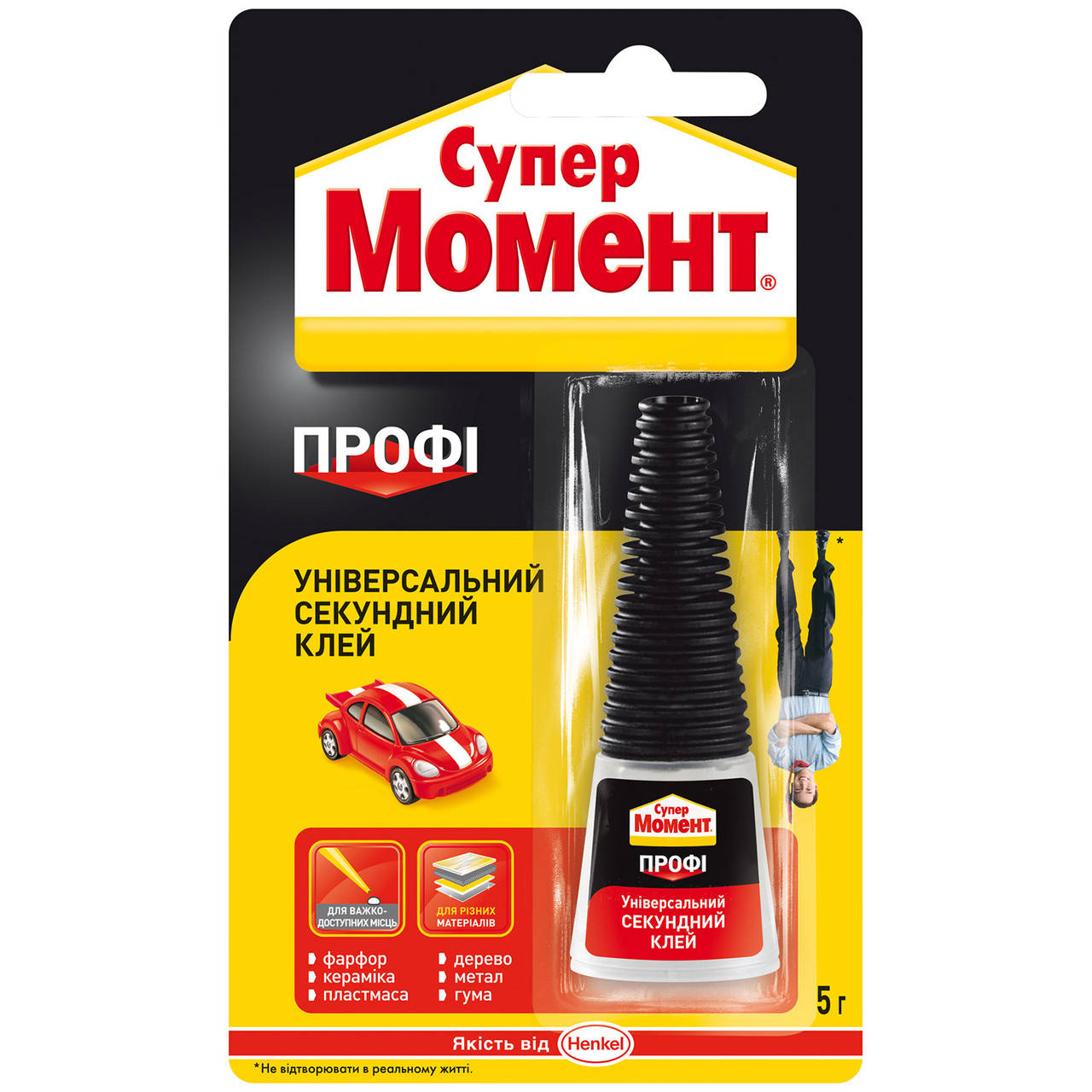 

Супер клей Момент Профи 5 гр