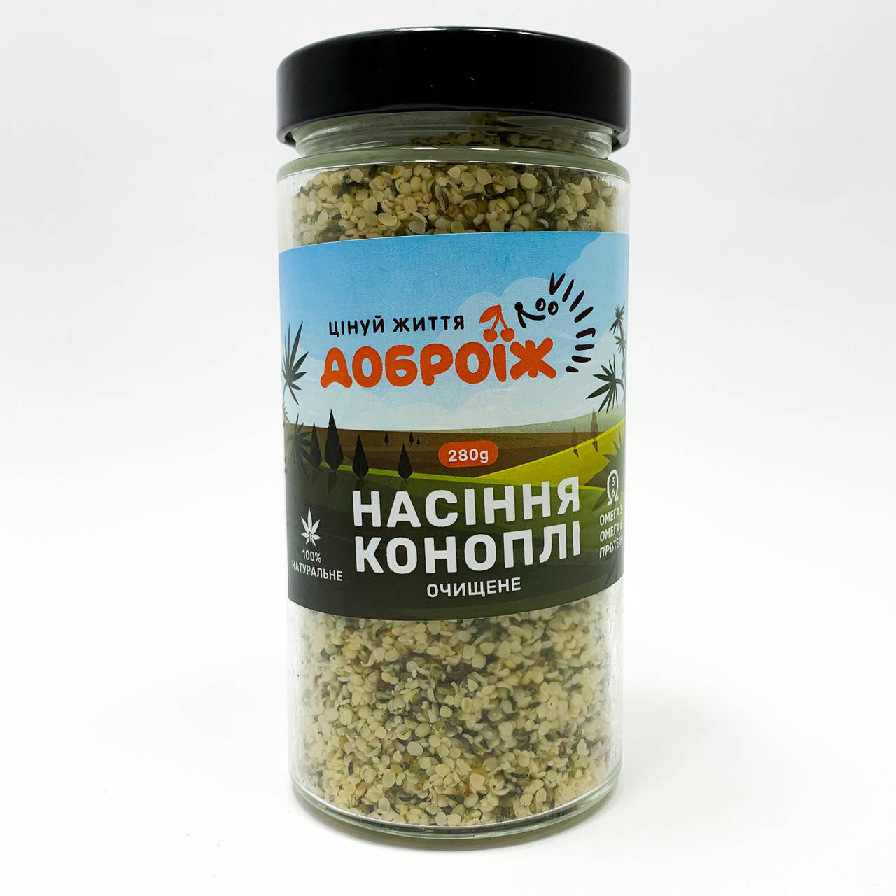 

Семена конопли очищенные Доброїж 280 г