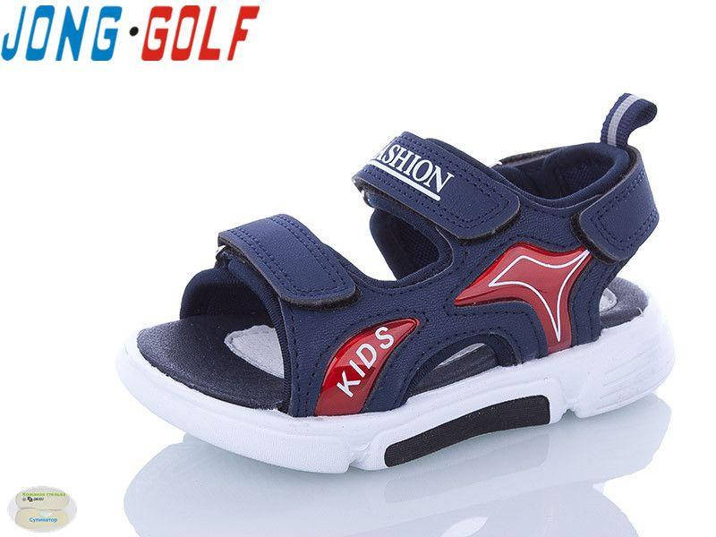 

Модные детские сандалии для мальчиков Jong Golf 30017 размеры 28, 29,, Синий