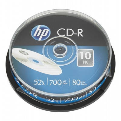 

Диск CD HP CD-R 700MB 52X 10шт Spindle