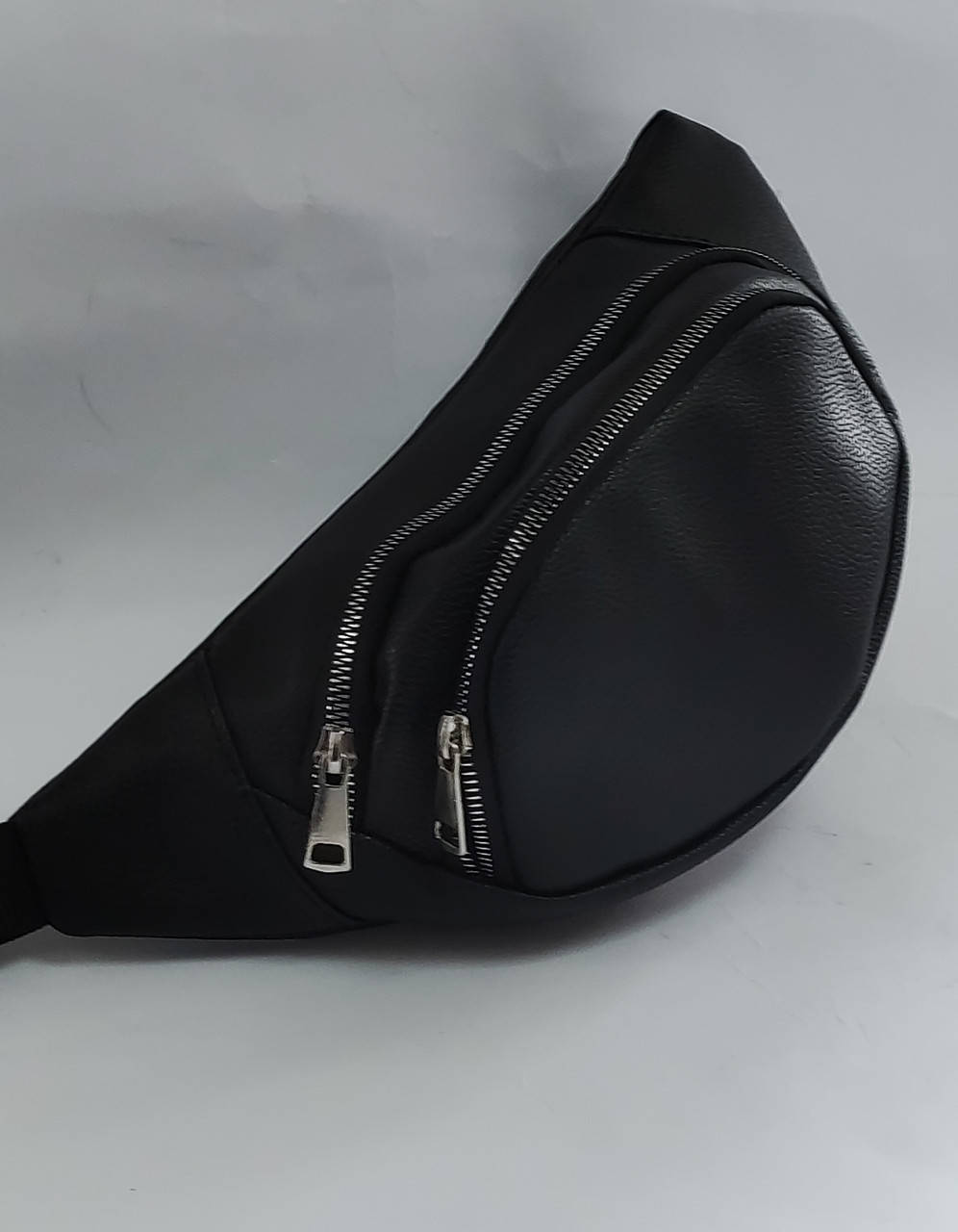 

Бананка жіноча екошкіра чорна, Черный