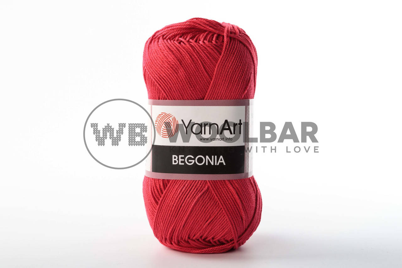 

Пряжа YarnArt Begonia 6328 красно-оранжевый