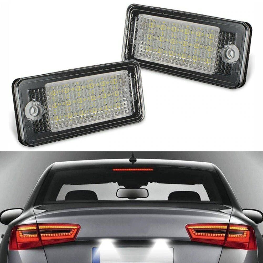 

LED подсветка номера audi A3 A4 b6 b7 A6 c6 A8 d3