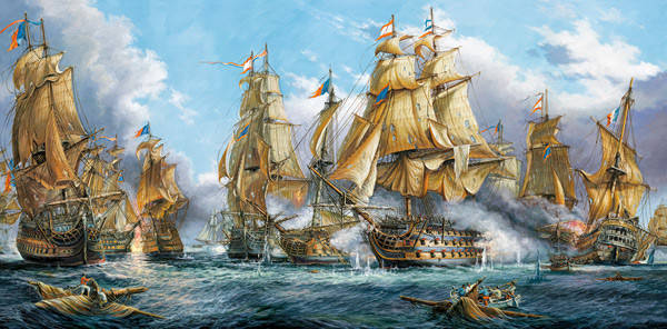 

Пазлы Castorland puzzle, С-400102, Морская баталия, 4000 эл.