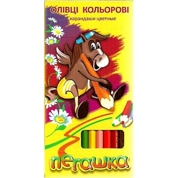 

Олівці кольорові 1010-12 Marco Пегашка