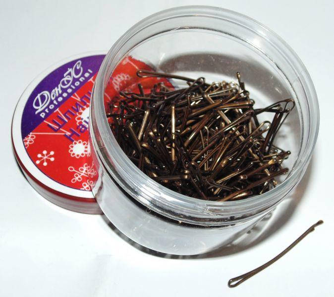 

Невидимки для волос "ДенІС professional" - А-52 бронза, 50 мм, 200 шт / уп