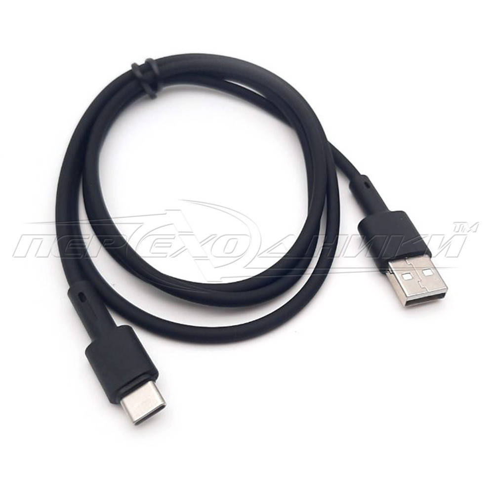 

Кабель силикон USB 2.0 to Type-C , 5 A (премиум качество), 1.0 м,черный