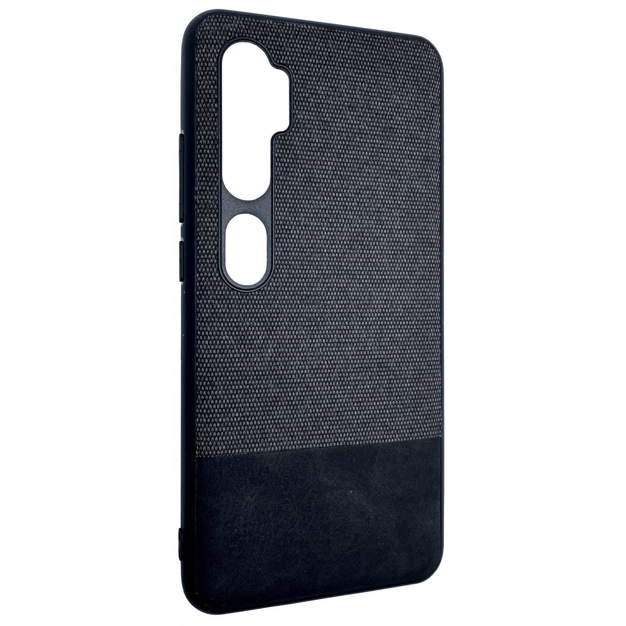 

Чехол-накладка DK Silicone Form Fabric Cotton для Xiaomi Mi Note 10 / Mi CC9 Pro (black), Черный
