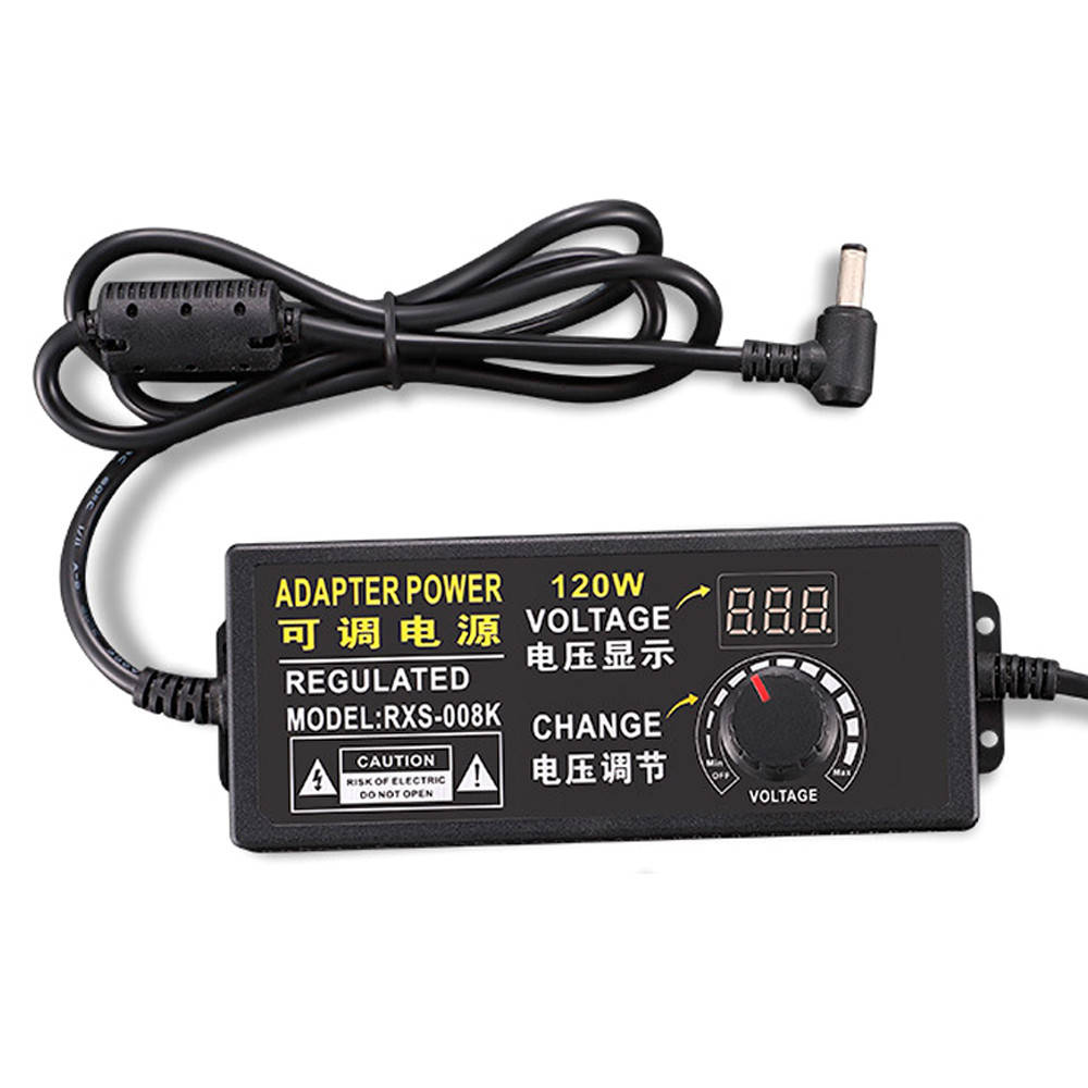 

Адаптер питания NZX-31250 с регулировкой 3-12V 10A, штекер 5,5*2,5, LED - индикация