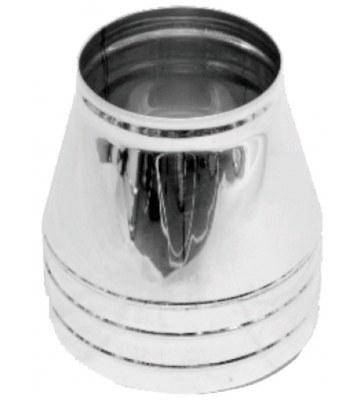 

Конус для дымохода нерж/оцинк Версия Люкс D-200/260 толщина 0,6 мм