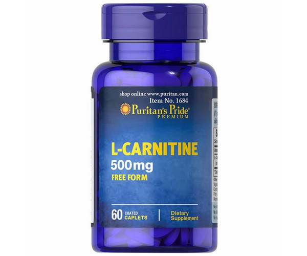 

Puritan's Pride L-Carnitine 500 mg 60 caps