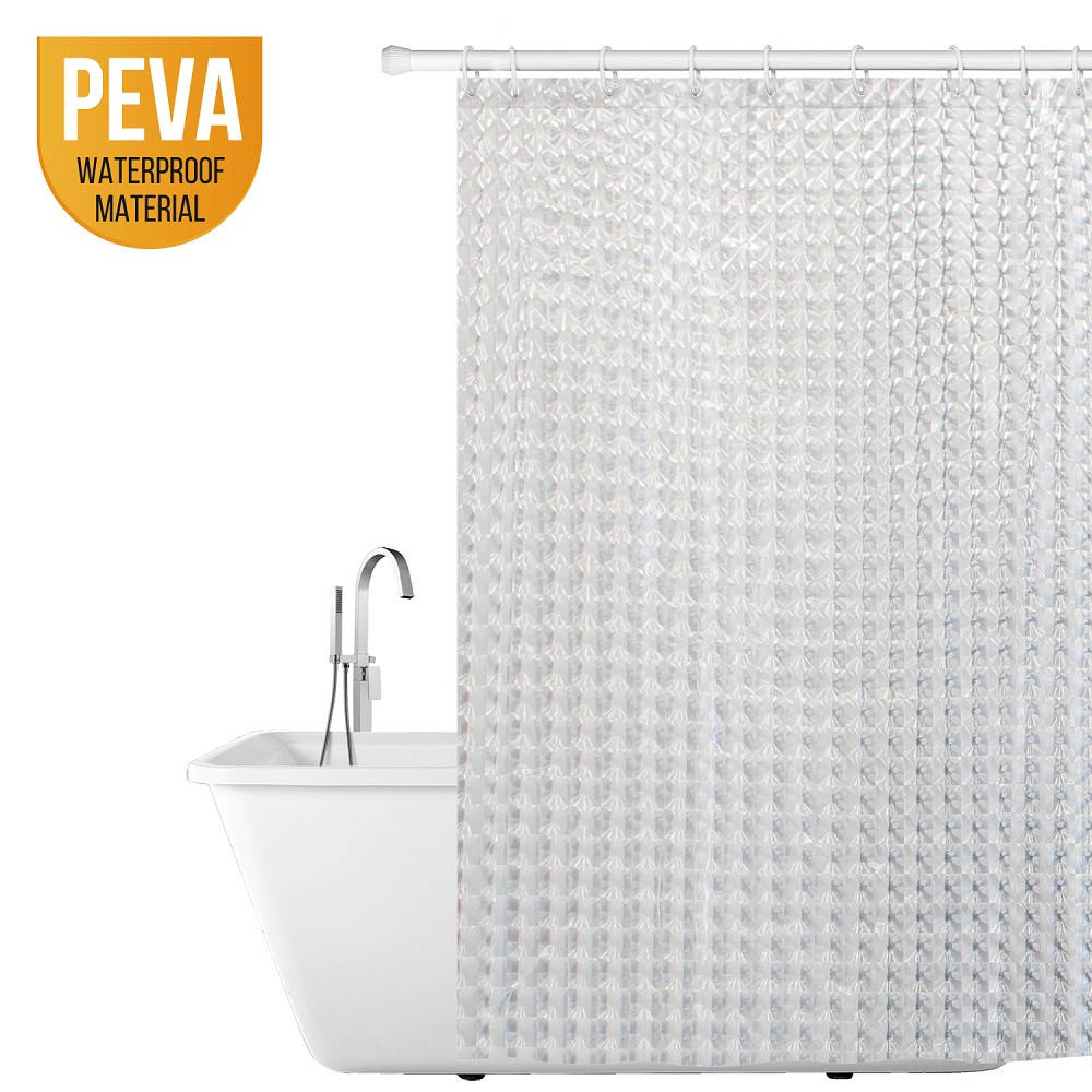 

Штора для ванной комнаты PEVA, Chrystal (180х180), материал PEVA