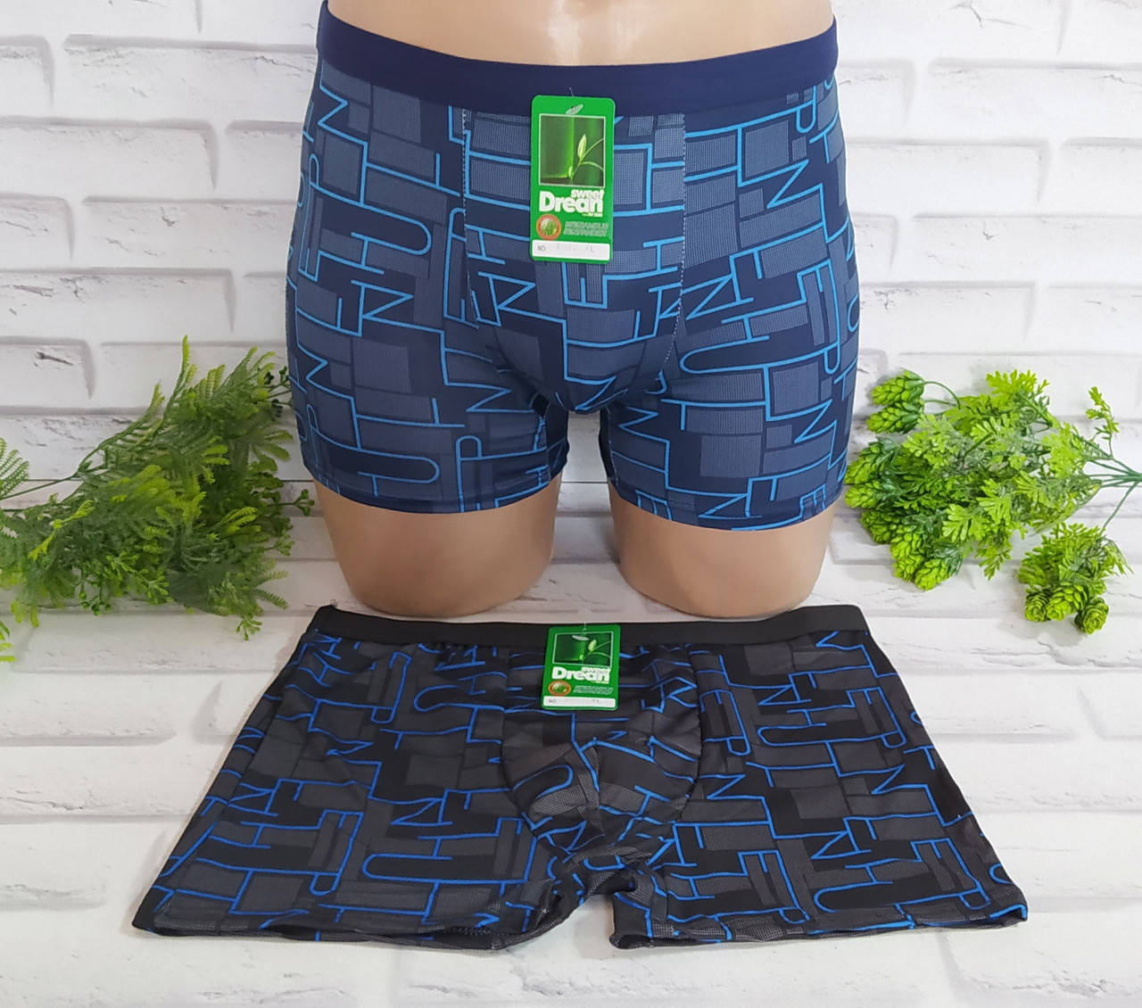 

Трусы мужские боксеры XL 50-52 размер Dream Sweet бамбук 2002, Разные цвета