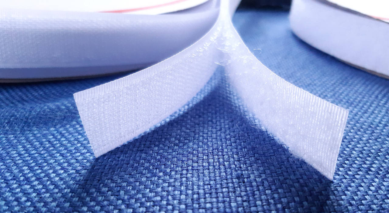 

Липучка пришивная 25 мм белая в комплекте, Белый