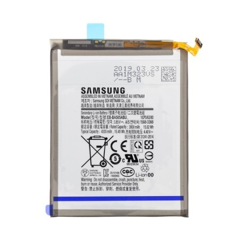 

Аккумулятор EB-BA505ABN для Samsung A305F/DS Galaxy A30, A307F/DS Galaxy A30s, A505F/DS Galaxy A50, Li-ion,