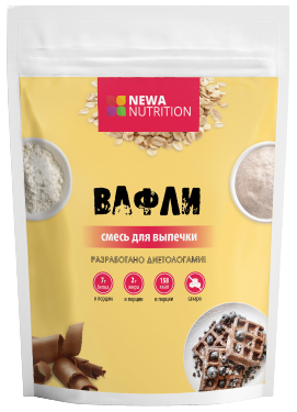 

Смесь для выпечки NEWA Nutrition Вафли Шоколад (200 грамм)