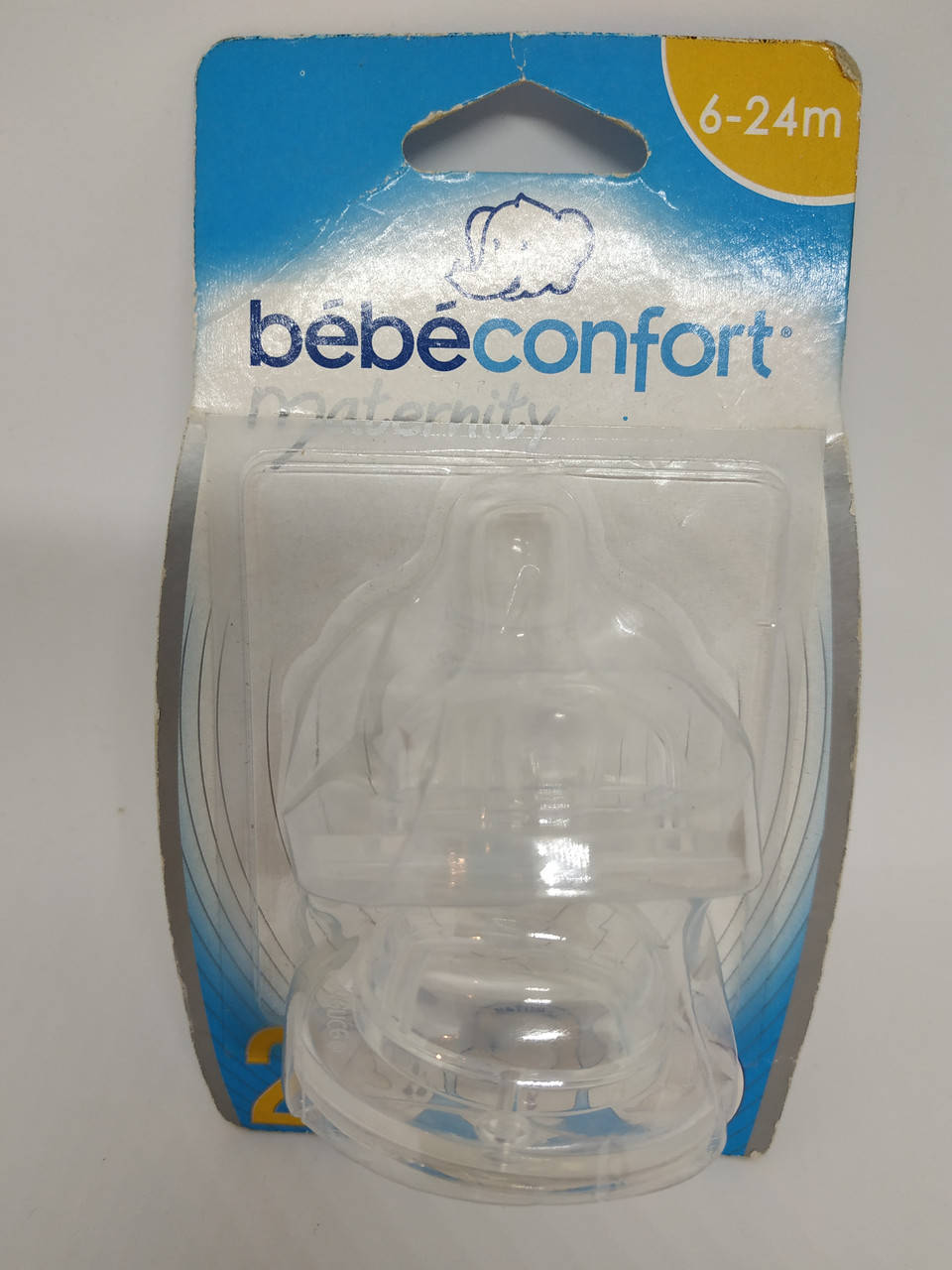 

Соски для бутылочек Bebe confort (Франция) 6-24 мес