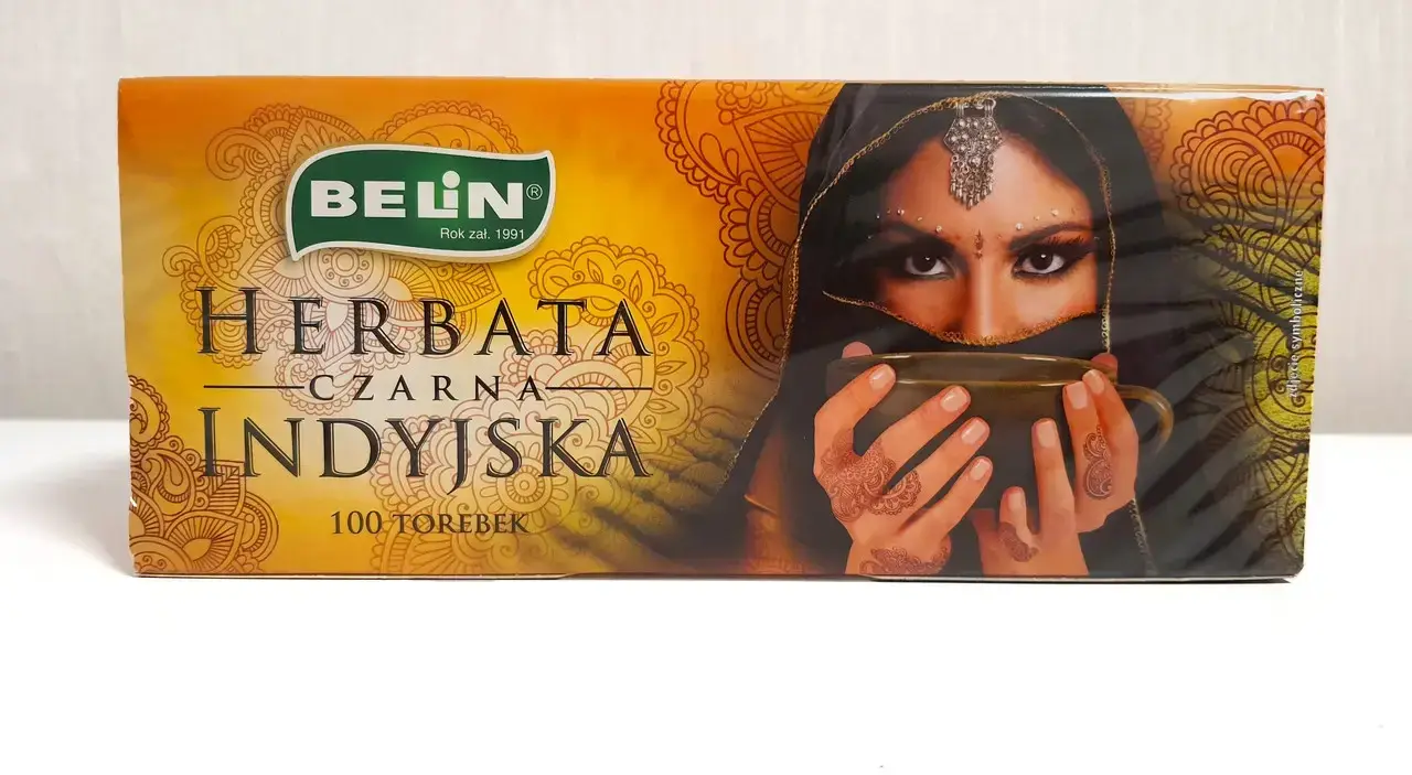 

Чай черный индийский в пакетиках саше (100шт) Belin , Польша, 100 пакетов, Белин чай