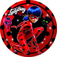 

Тарелки детские одноразовые Леди Баг 10 шт