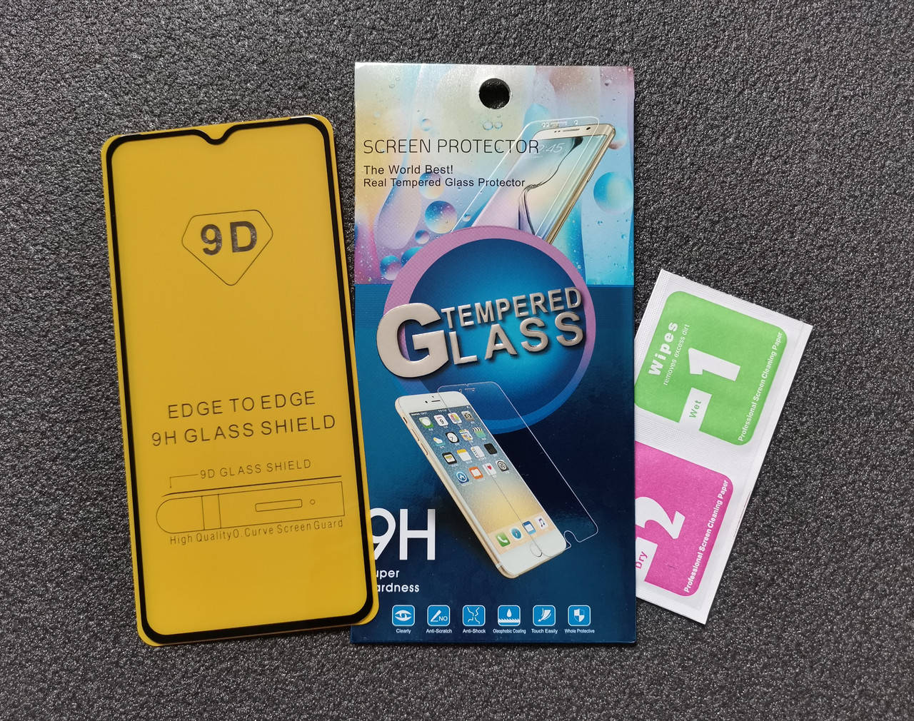 

Защитное стекло для Tecno Spark Go (2020) Full Glue (0.3 мм, 2.5D) чёрное, Черный