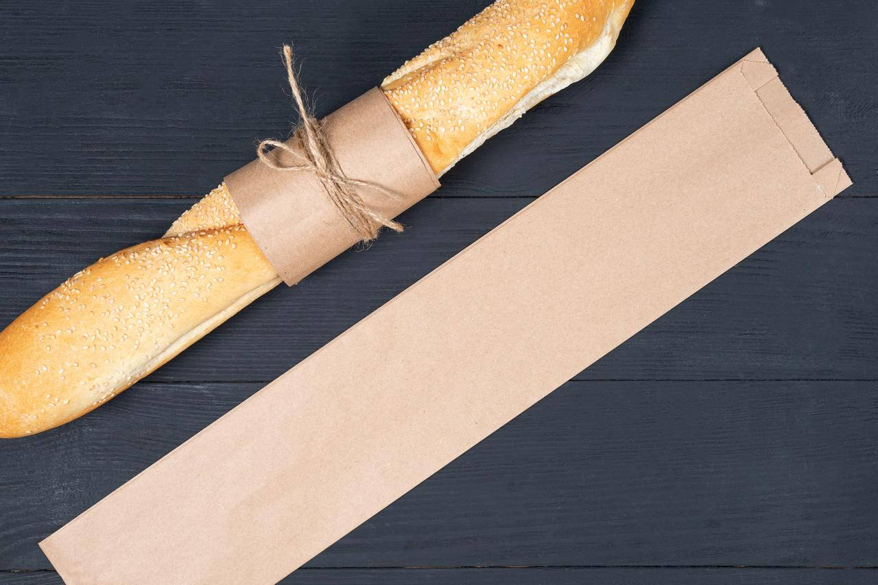 

Бумажный пакет саше под багет бурый 100*40*530 мм, упаковка 500 штук, Коричневый