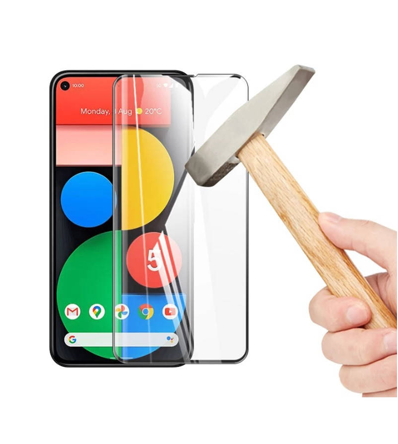 

Защитное стекло Mocolo 5D Full Glue для Google Pixel 5a Black (0.33 мм), Черный
