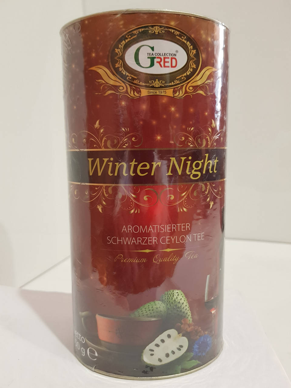 

Подарочный чай с саусепом Гред "Winter Night" Gred 150г тубус