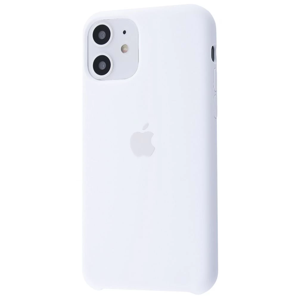 

Силиконовый Чехол Накладка Silicone Case для iPhone 11 White, Белый