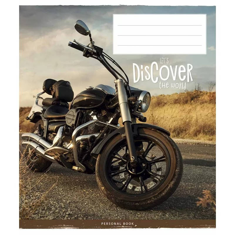 

Зошит шкільний в клітинку 60 аркушів Школярик, Discover