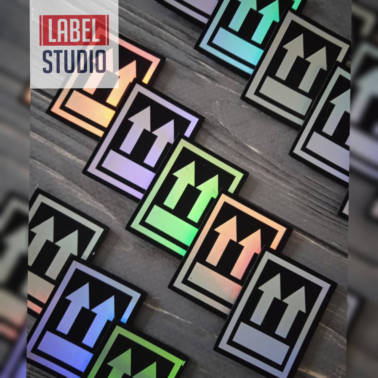 

Нашивки "Off White" с голограммой 40*70