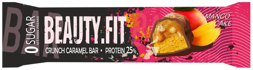 

Протеиновый батончик Beauty.Fit Crunch "Манговое Пирожное" (60 грамм)